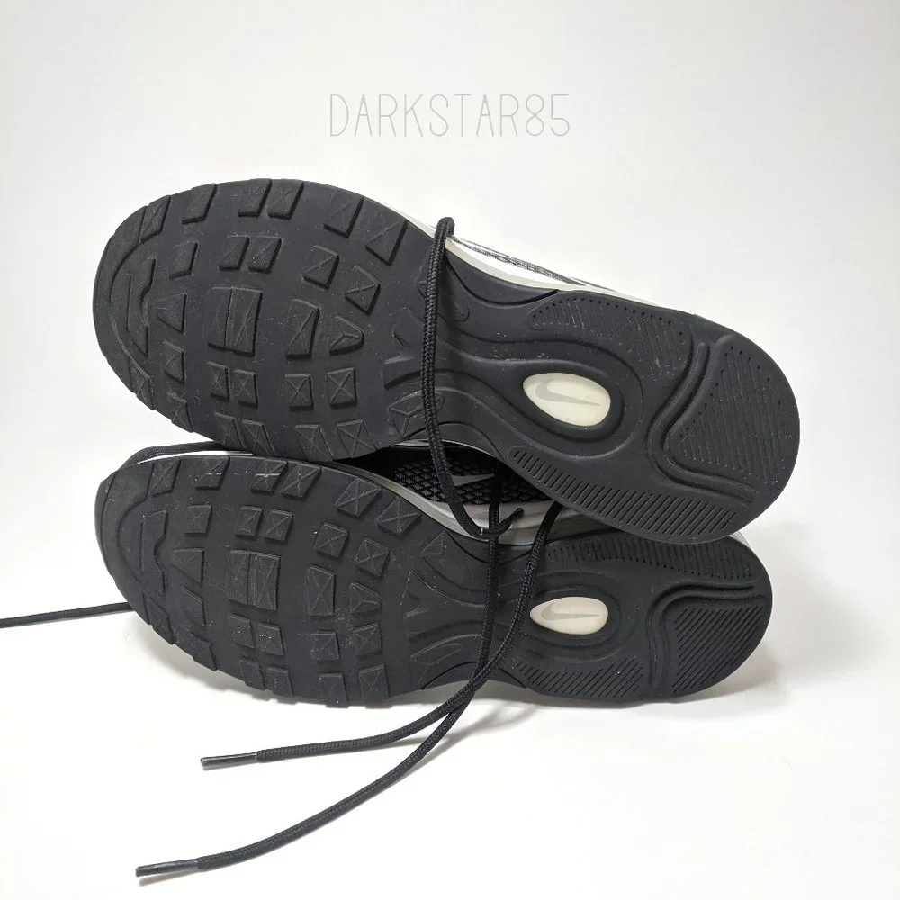 Nike Air Max 97 Black, White, Pure Platinum, & Anthracite Men's Sneakers 2017 - Picture 10 of 10